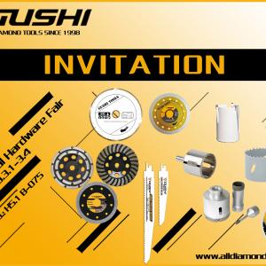 GUSHI Tools invite you to participate Cologne Hardware Fair 2020 GUSHI Tools invite you to participate Cologne Hardware Fair 2020
