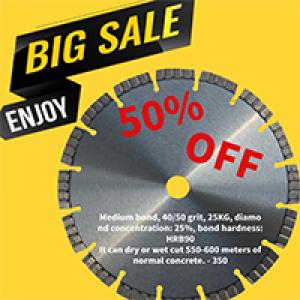Big sale-laser-welded diamond saw blade