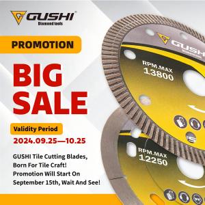 Promotion Of GUSHI Tile Blade, Born For Tile Craft!