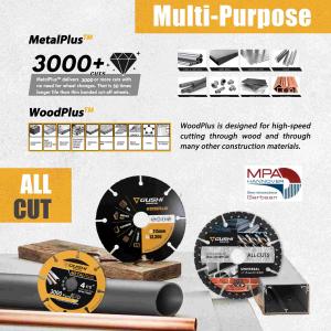 Experience The Advanced MetalPlus™ Saw Blade