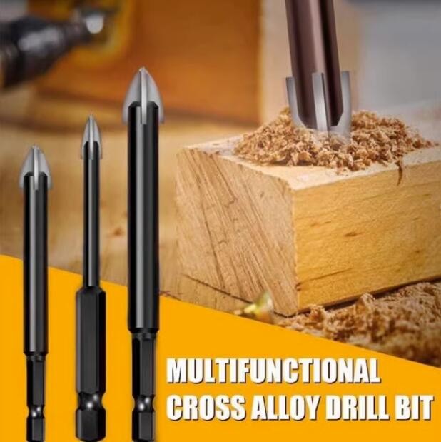 Cross Hex Tile Drill Bits