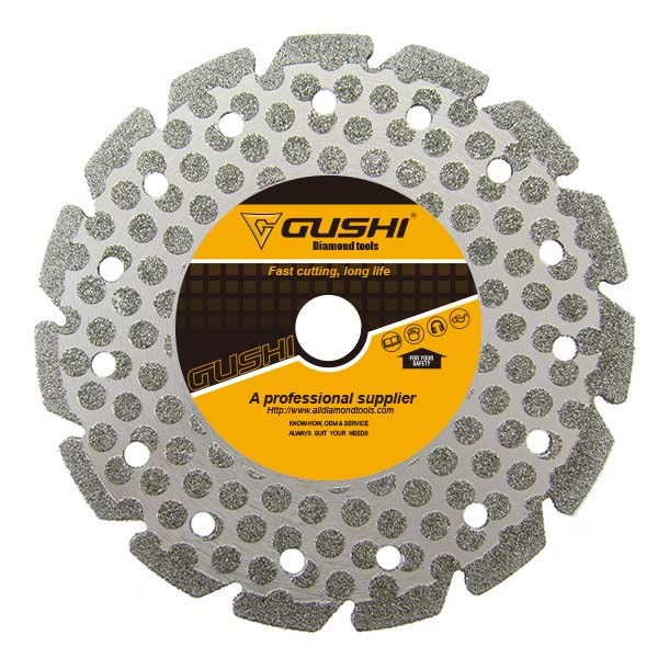 Electroplated Diamond Saw Blade for Cutting Marble/ Glass/ Ceramics