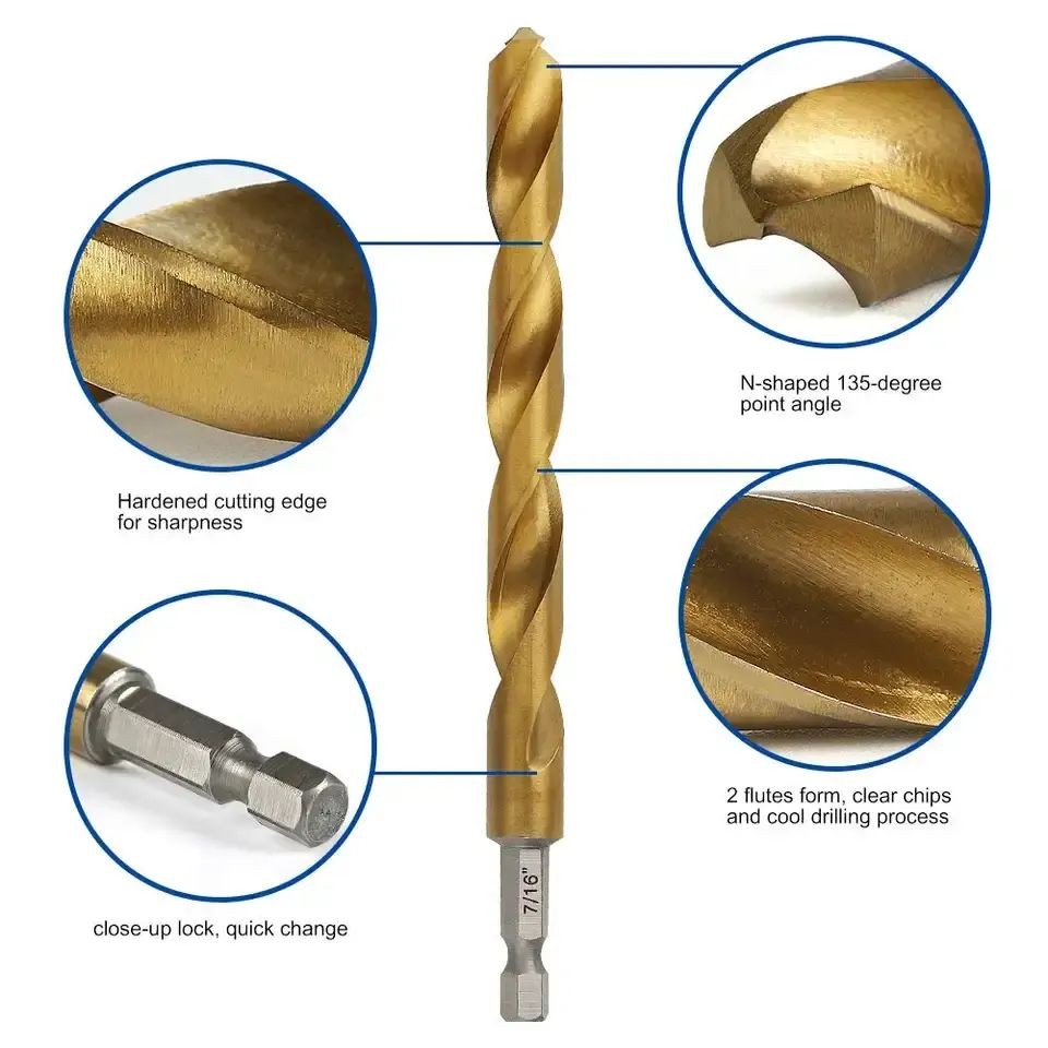 HSS Twist Drill Bits Set