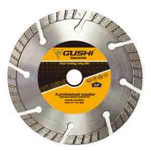 Split Turbo Diamond Blade for Cutting Masonry/ Concrete/ Brick/ Stone