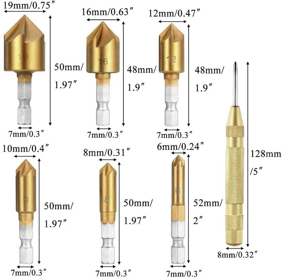 Wood Countersink Drill Bit