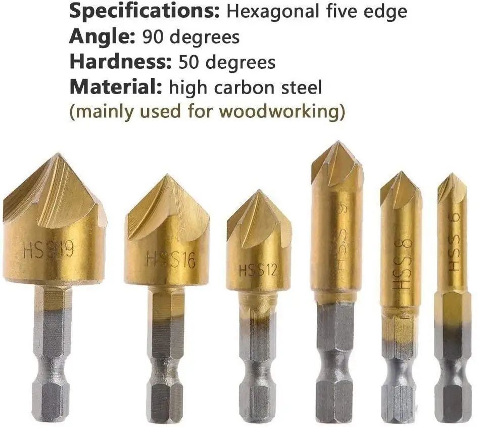 Wood Countersink Drill Bit