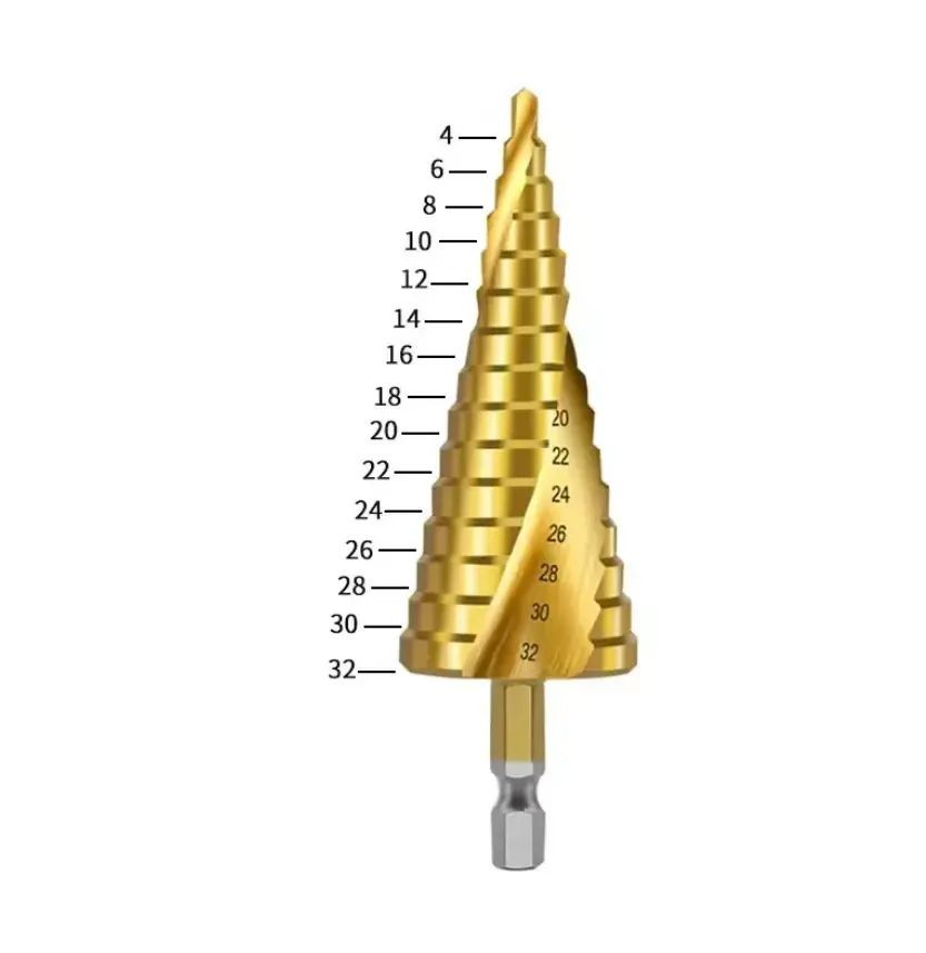 Wood Step Drill Bit