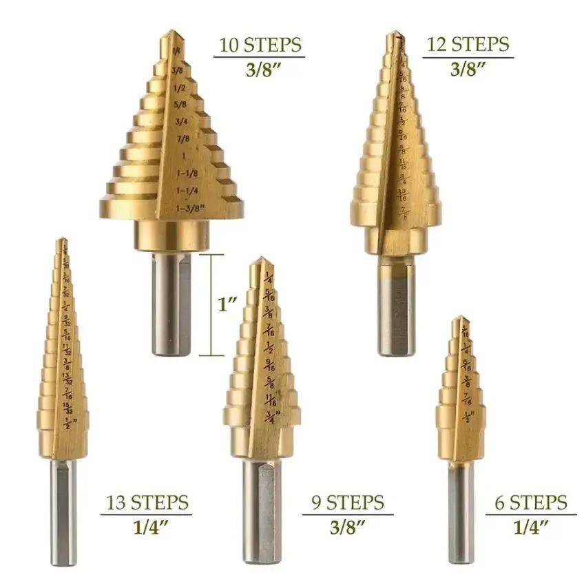 Wood Step Drill Bit