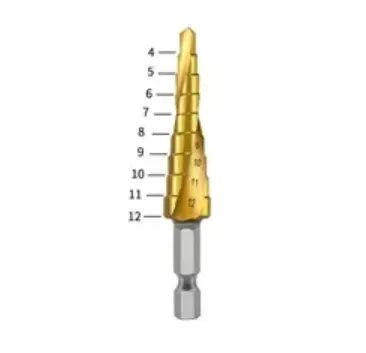 Wood Step Drill Bits