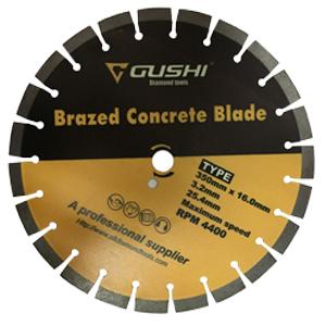 Brazed Concrete Diamond Cutting Blade