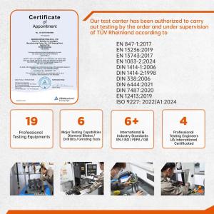 Centro de ensayos autorizado por TÜV Rheinland | GUSHI