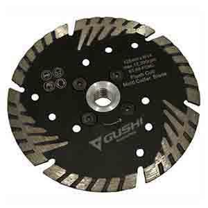 Flush cut diamond blade