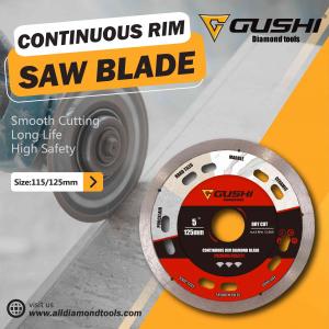 Сухое режущее лезвие с непрерывным краем