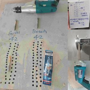 Gushi vs Bosch Испытание твердого керамического долота