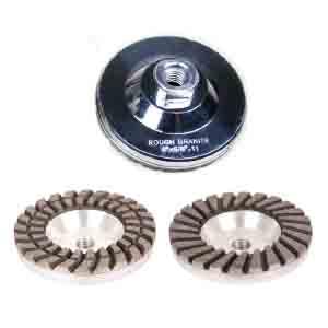 Алмазный шлифовальный круг Turbo с алюминиевой основой